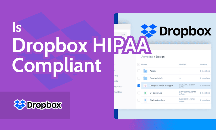 Is Dropbox HIPAA Compliant