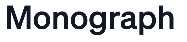 Logo: Monograph 