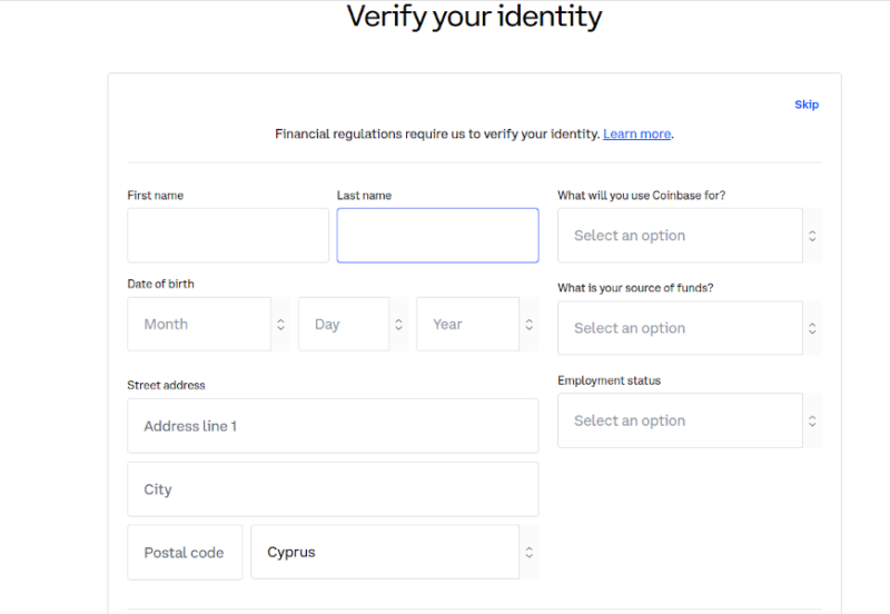 coinbase kyc