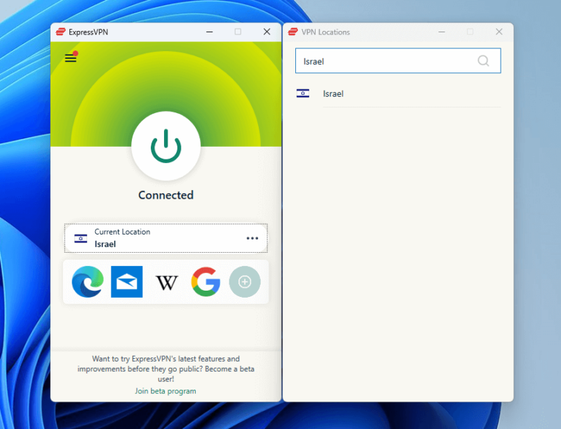 expressvpn Israel