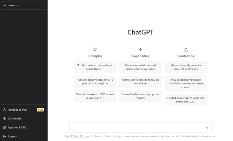 what is chatgpt