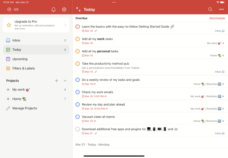 todoist ipad