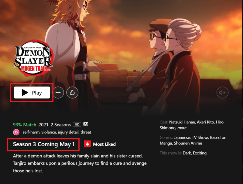 demonslayer netflix