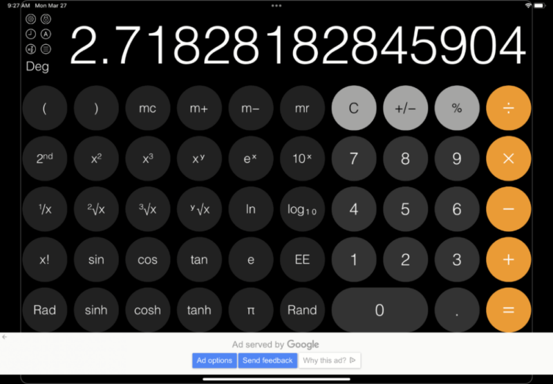 ipad calculator