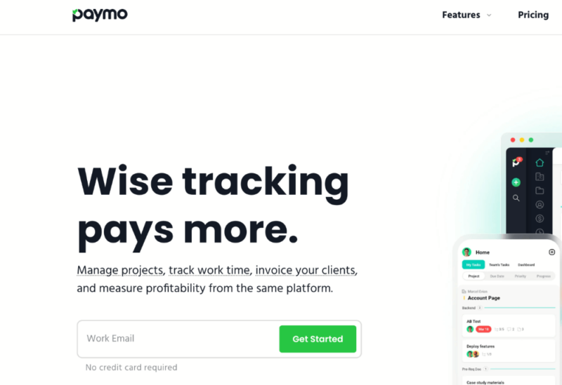 paymo sign up