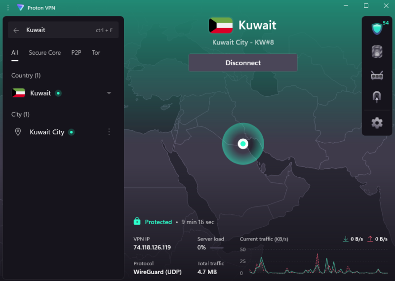 proton vpn kuwait