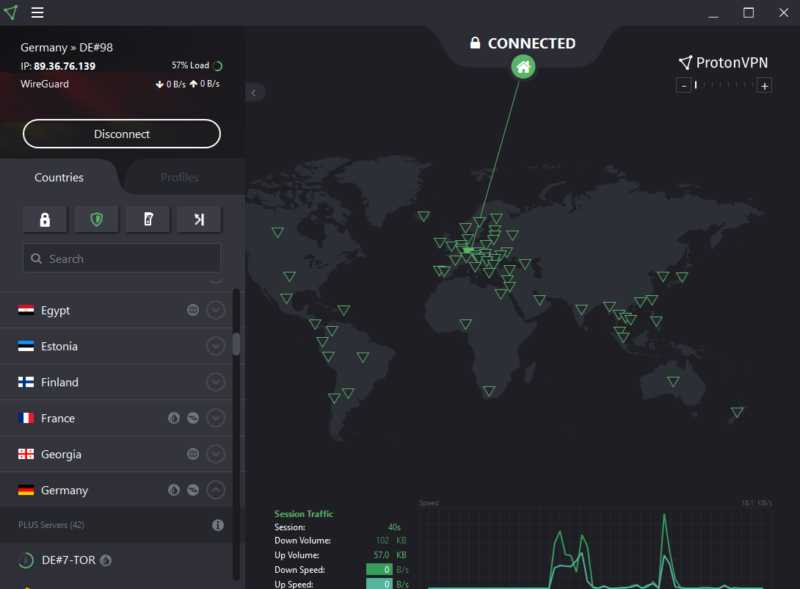 tiktok protonvpn germany