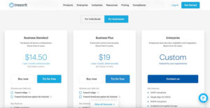 tresorit-business-prices tresorit business prices