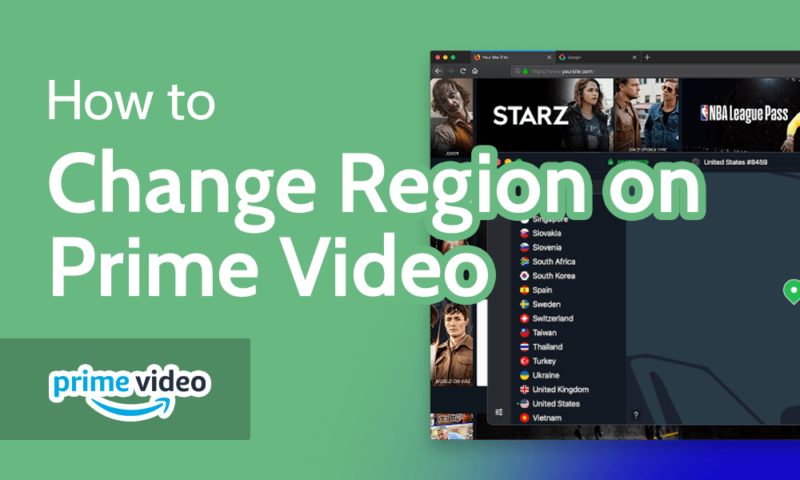 How to Change Region on Prime Video