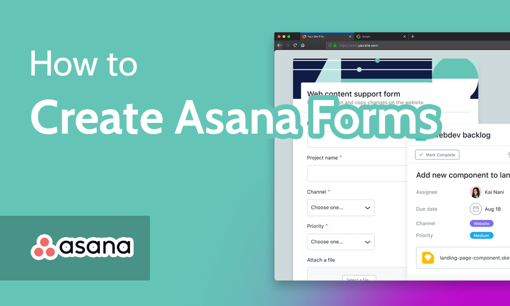 How to Create Asana Forms