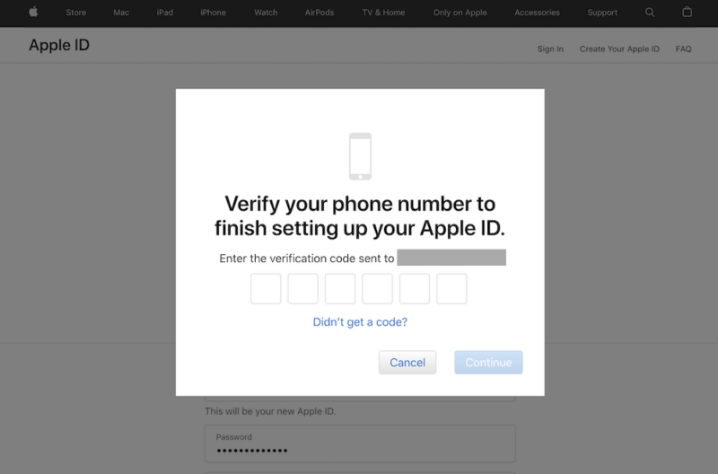 apple id verification