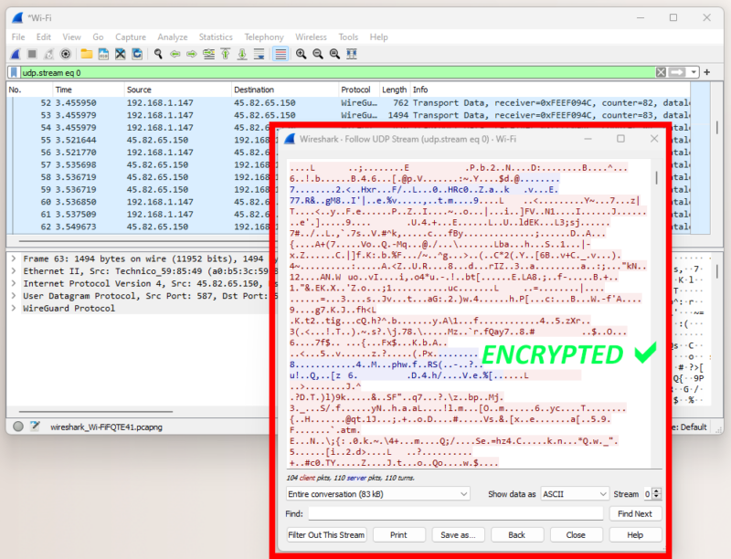 atlas vpn wireshark pass