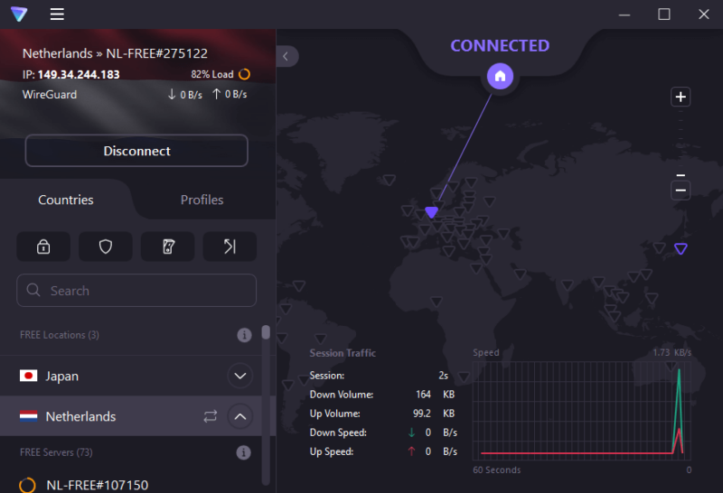 protonvpn Netherlands