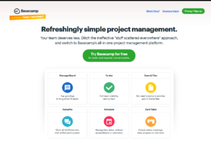 Basecamp-homepage-2023 Basecamp homepage 2023