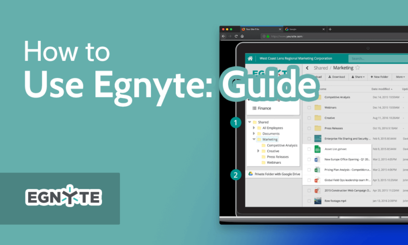 How to Use Egnyte Guide