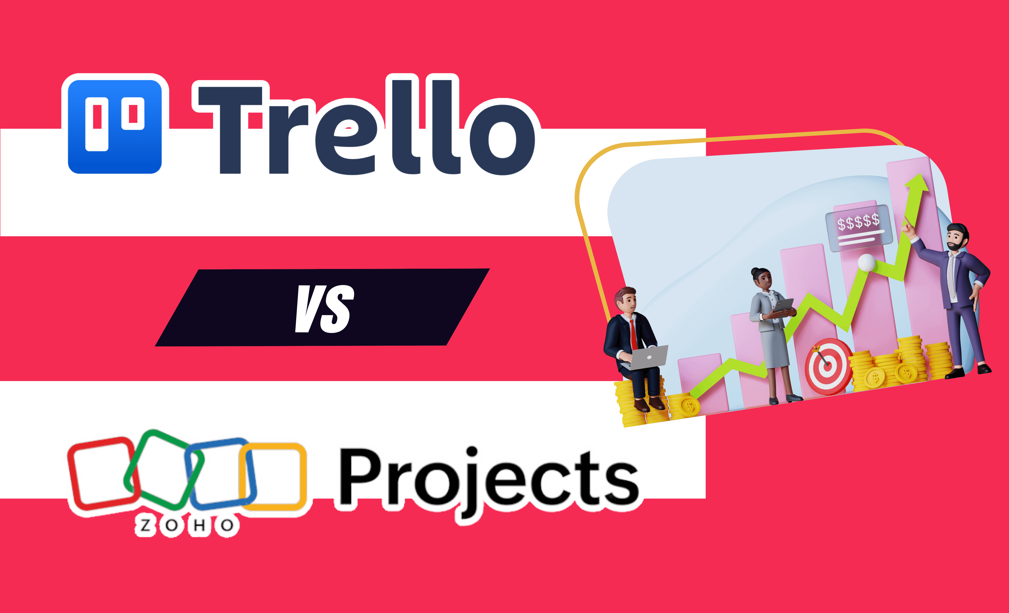 Trello vs Zoho Projects