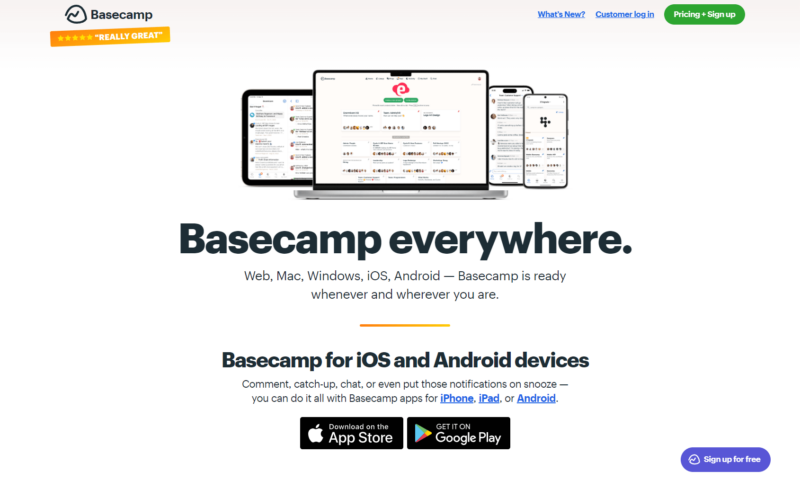 basecamp applications