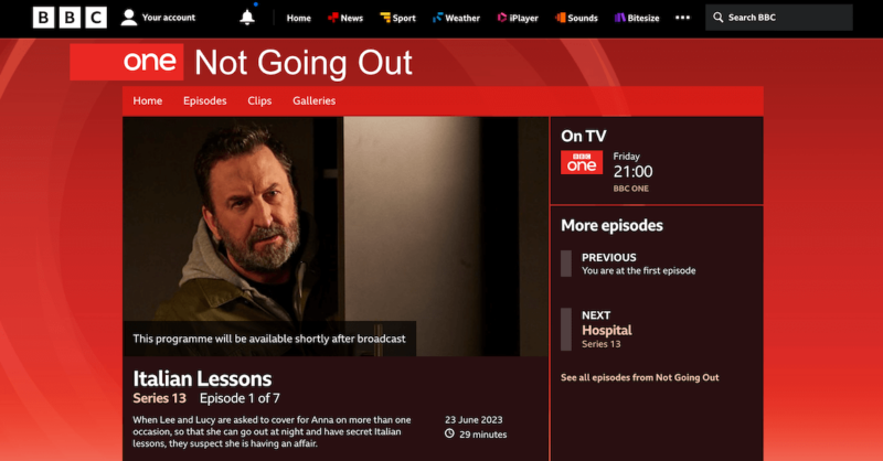 bbc not going out