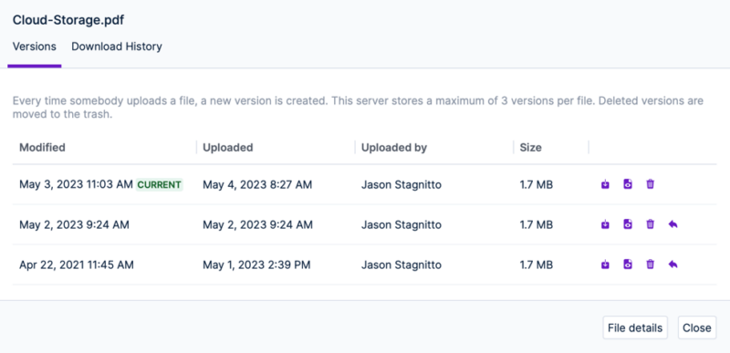 egn file version options