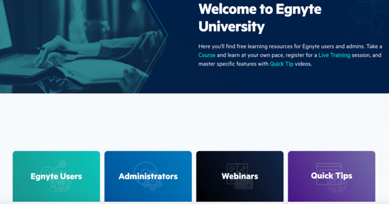 egnyte university