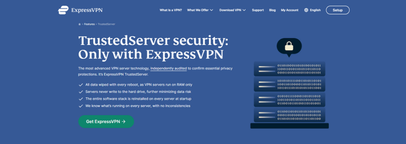 expressvpn trustedserver