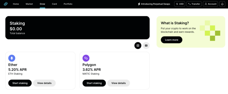 gemini staking