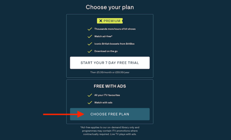 itvx free plan