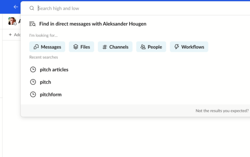 slack-search slack search