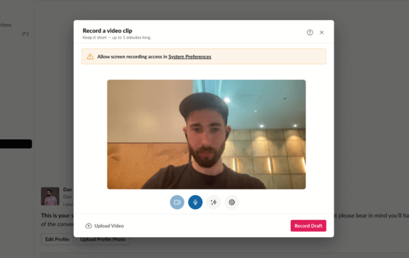 slack video note