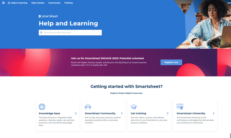 smartsheet learning
