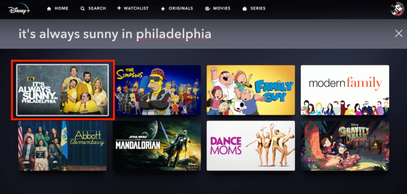 stream its always sunny in philadelphia on disney plus