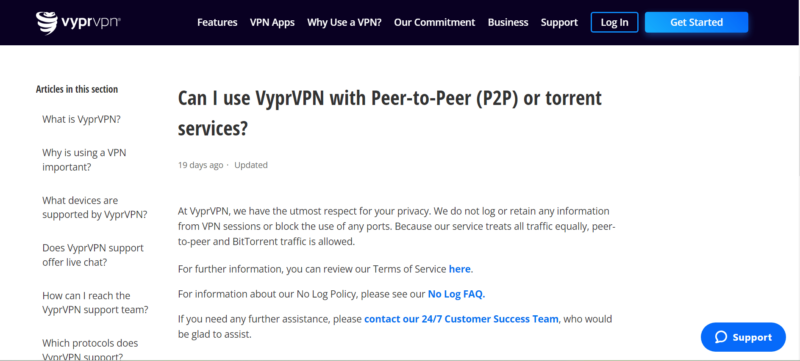 vyprvpn torrenting