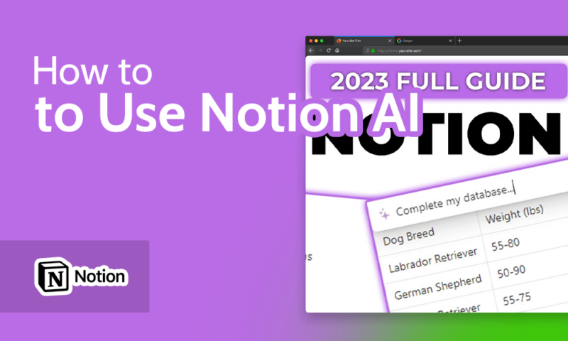 How to Use Notion AI