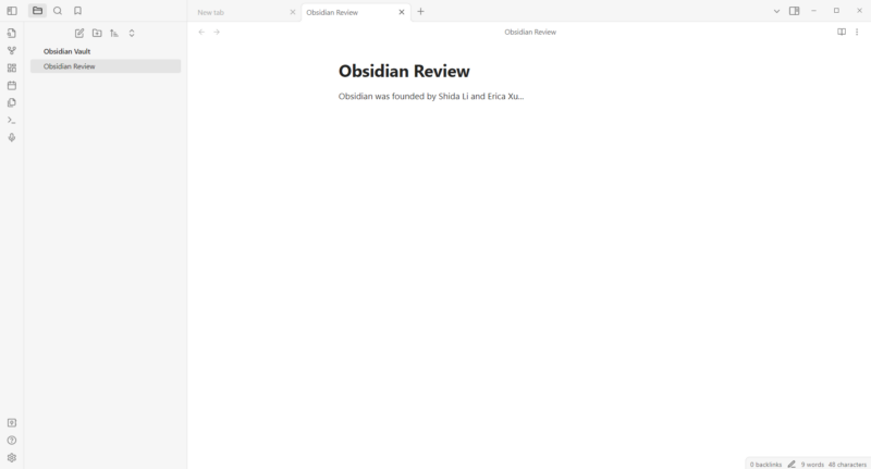 obsidian desktop app