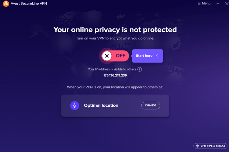 avastvpn interface