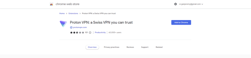 protonvpn extension