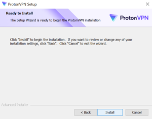 protonvpn-install protonvpn install