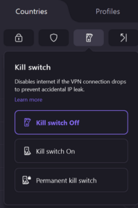 protonvpn-kill-switch-on protonvpn kill switch on