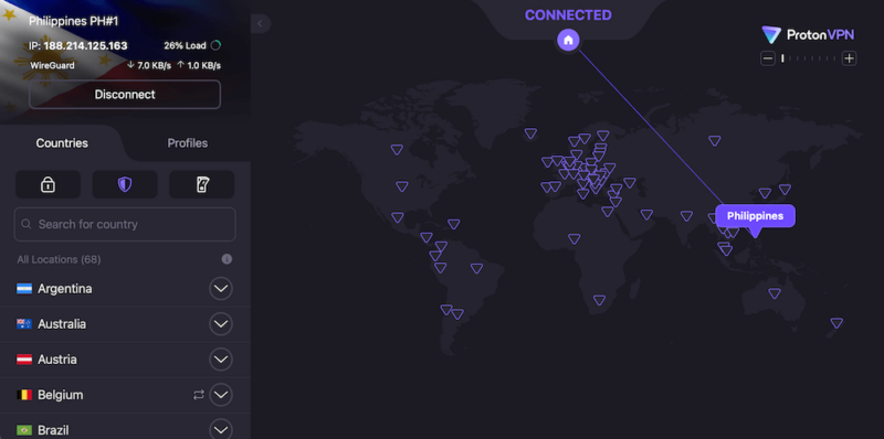 protonvpn philippines