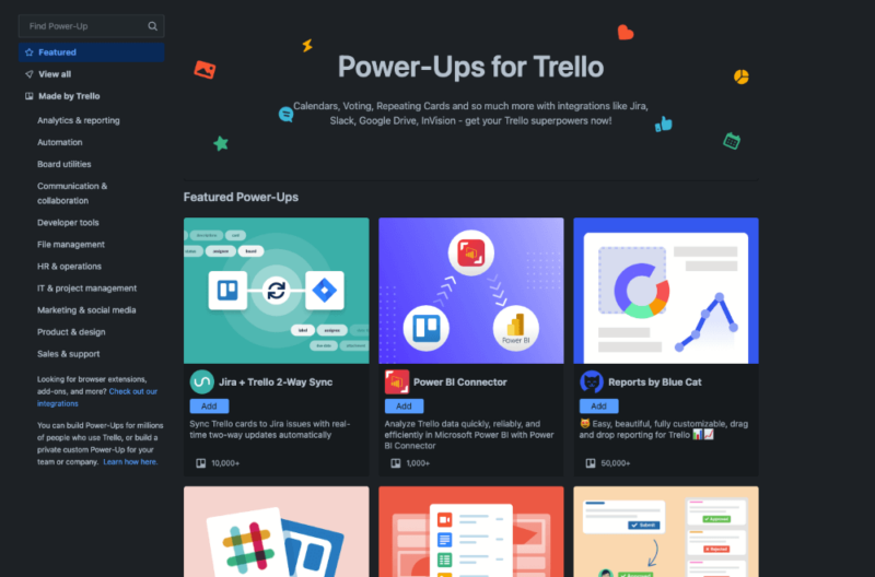 trello powerups