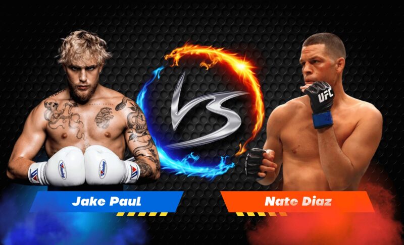 Jake Paul vs Nate Diaz compressed