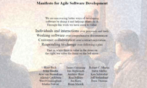 agile-manifesto agile manifesto