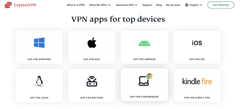 expressvpn apps