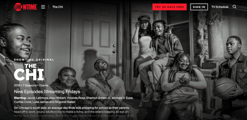 The Chi (Official Series Site) Watch on Showtime