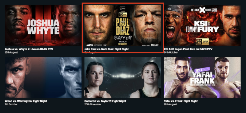 stream jake paul vs nate diaz fight