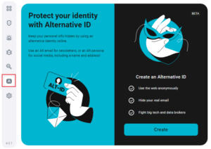 Alternative-ID-browser-UI Alternative ID browser UI