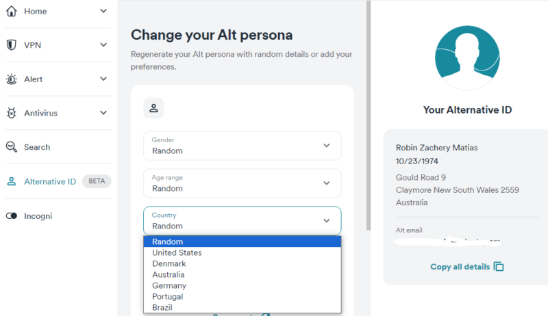 Alternative ID countries