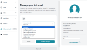Alternative-ID-email-domains Alternative ID email domains