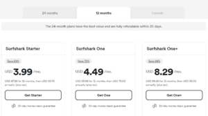 Surfshark-One-pricing Surfshark One pricing