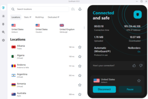 Surfshark-VPN-UI surfshark vpn ui